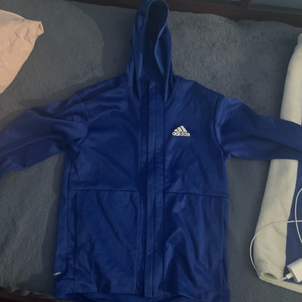 Mens adidas zip up hoodie